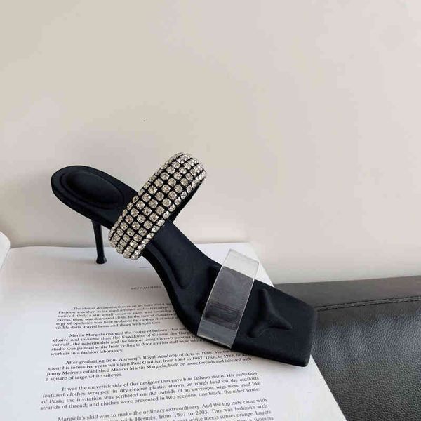 sandals high version king aw high heels women's one line with pvc transparent film square head exposed toe thin heel sandal women, Black
sandals high version king aw high heels women's one line with pvc transparent film square head exposed toe thin heel sandal women, Black