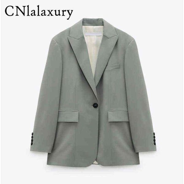 suit cnlalaxury 2021 women fashion office wear single button blazer jacket vint, White;black
suit cnlalaxury 2021 women fashion office wear single button blazer jacket vint, White;black