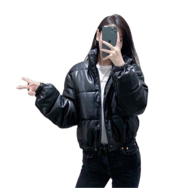 women padded pu coat fur leather parka jacket warm croped long sleeve outwear motorcycle short waterproof, Black;brown
women padded pu coat fur leather parka jacket warm croped long sleeve outwear motorcycle short waterproof, Black;brown