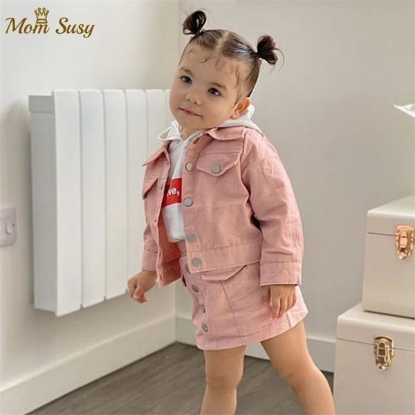 baby girl clothes set cotton infant toddler girls jean jacketdenim skirt 2pcs spring autumn long sleeve clothing sets outfit 220815, White
baby girl clothes set cotton infant toddler girls jean jacketdenim skirt 2pcs spring autumn long sleeve clothing sets outfit 220815, White