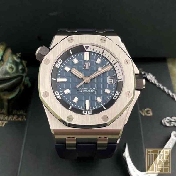 luxury mens mechanical watch roya1 0ak offshore series 15720st leisure with national inspection swiss es brand wristwatch, Slivery;brown
luxury mens mechanical watch roya1 0ak offshore series 15720st leisure with national inspection swiss es brand wristwatch, Slivery;brown