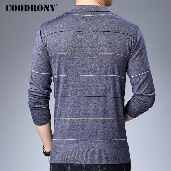 coodrony brand sweater men fashion striped pullover men autumn winter knitwear pull homme soft warm cotton woolen sweaters 91042 201203, White;black
coodrony brand sweater men fashion striped pullover men autumn winter knitwear pull homme soft warm cotton woolen sweaters 91042 201203, White;black