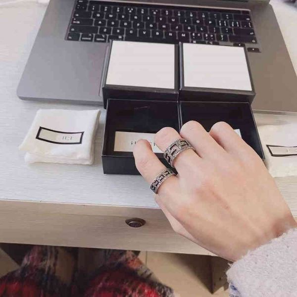 2023 designer new jewelry sterling silver ring double stripe love fearless elf skull
2023 designer new jewelry sterling silver ring double stripe love fearless elf skull