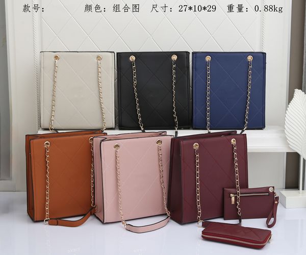 22ss women's shopping bags three piece set pu handheld classic outdoor beach handbag hardware chain luxury designer women's french
22ss women's shopping bags three piece set pu handheld classic outdoor beach handbag hardware chain luxury designer women's french