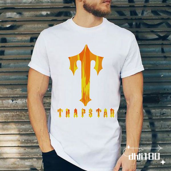 american trapstar men's t-shirt tide brand designer short-sleeved t shirt fashion style casual summer cotton round neck sweatshirt lett, White;black
american trapstar men's t-shirt tide brand designer short-sleeved t shirt fashion style casual summer cotton round neck sweatshirt lett, White;black