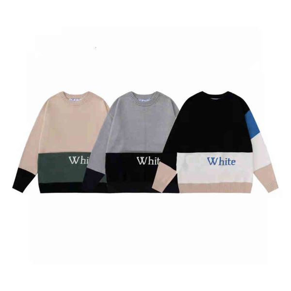 men's t shirt hoodie sweater designer off men wome knits letters budge long sleeve high street casual clothing sweatshirts quality warm, White;black
men's t shirt hoodie sweater designer off men wome knits letters budge long sleeve high street casual clothing sweatshirts quality warm, White;black