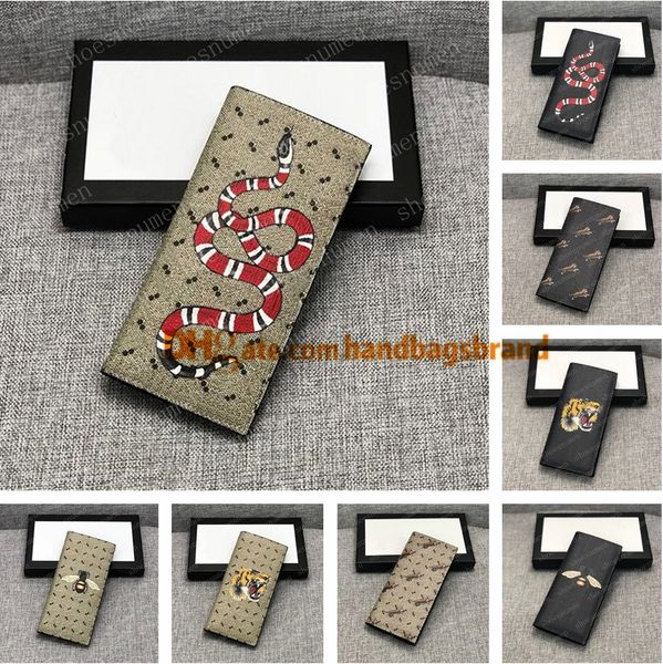 classic men snake wallets luxury designer long tiger wallets cowhide coin purse women card holder business money bags with box deliver, Red;black
classic men snake wallets luxury designer long tiger wallets cowhide coin purse women card holder business money bags with box deliver, Red;black