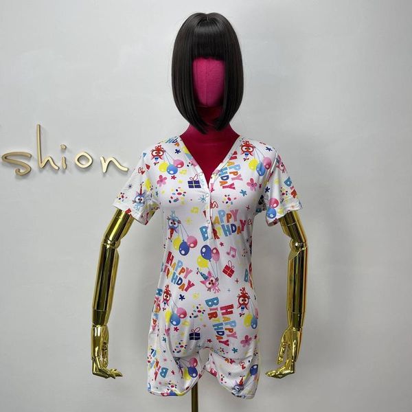custom printed happy birthday onesie pajamas nighty for women 220621, Black;red
custom printed happy birthday onesie pajamas nighty for women 220621, Black;red