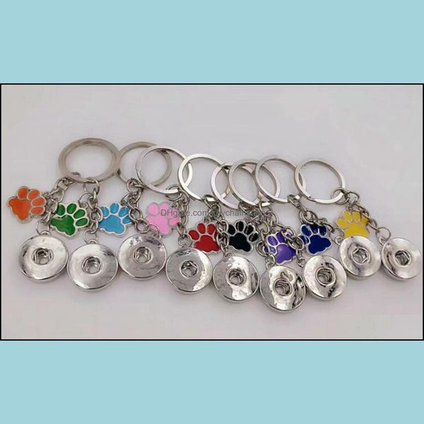 key rings jewelry enamel dog cat paw prints 18mm snaps button keychain charm chain for keys car ring souvenir couple handbag a30 drop delive, Slivery;golden
key rings jewelry enamel dog cat paw prints 18mm snaps button keychain charm chain for keys car ring souvenir couple handbag a30 drop delive, Slivery;golden