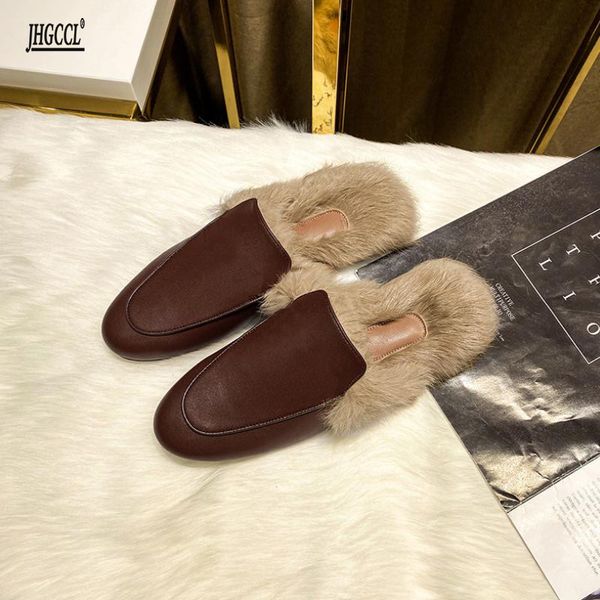 leather slippers for ladies luxury smoking slippers star shoes fashion designer slippers with sheepskin t15, Black
leather slippers for ladies luxury smoking slippers star shoes fashion designer slippers with sheepskin t15, Black