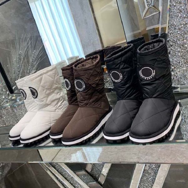 luxury boots fashion womens designer classic style warm appearance atmosphere genuine leather sheepskin suede stretch satin sanding, Black
luxury boots fashion womens designer classic style warm appearance atmosphere genuine leather sheepskin suede stretch satin sanding, Black