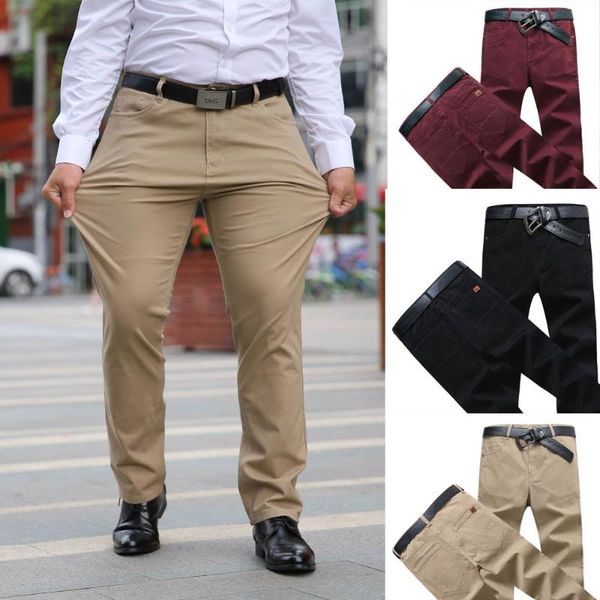 men's pants men's pants pant casual business stretch black blue khaki plus size 44 46
men's pants men's pants pant casual business stretch black blue khaki plus size 44 46