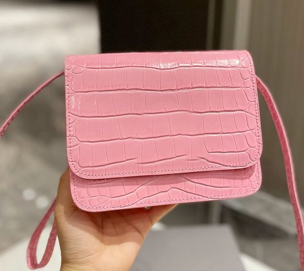square tofu design messenger bag crocodile leather mini series classic fashion designer bag letter
square tofu design messenger bag crocodile leather mini series classic fashion designer bag letter