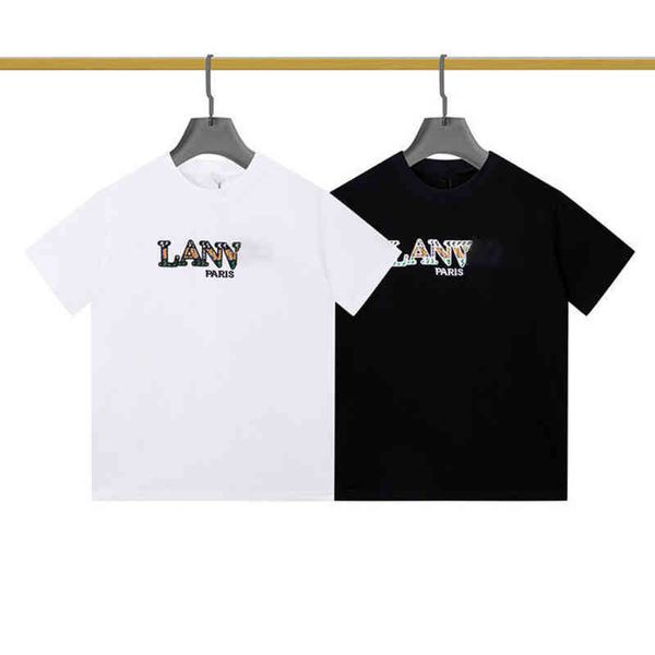 designer short sleeve t shirt lanv letter embroidery couple t-shirt oversize cotton sweatshirt ins selling men's and women's shirt, White;black
designer short sleeve t shirt lanv letter embroidery couple t-shirt oversize cotton sweatshirt ins selling men's and women's shirt, White;black