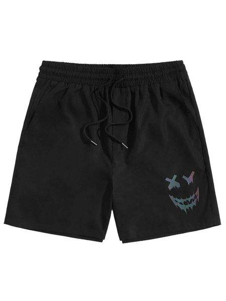 extended sizes men reflective expression print drawstring waist shorts r4ot#, White;black
extended sizes men reflective expression print drawstring waist shorts r4ot#, White;black