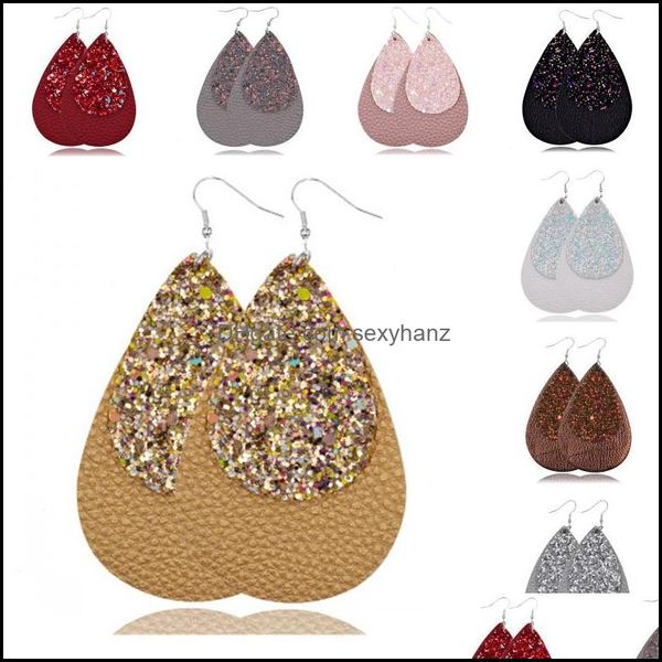 other earrings jewelry fashion leather earring double layer teardrop dangle drop for women girls lightweight m350y f dhrzl, Golden;silver
other earrings jewelry fashion leather earring double layer teardrop dangle drop for women girls lightweight m350y f dhrzl, Golden;silver