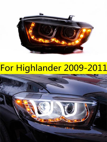 headlight hid for toyota highlander headlights 2009-2011 kluger led turn signal auto lamps high beam angel eye head lamp
headlight hid for toyota highlander headlights 2009-2011 kluger led turn signal auto lamps high beam angel eye head lamp