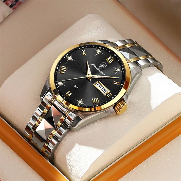 mens luxury business watches stainless steel quartz wrist watch male sports bracelet calendar luminous clock relogio masculino
mens luxury business watches stainless steel quartz wrist watch male sports bracelet calendar luminous clock relogio masculino