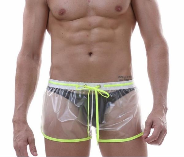 fashion men shorts transparent see through waterproof trunks boad cueca gay underpants sleepwear men's, White;black
fashion men shorts transparent see through waterproof trunks boad cueca gay underpants sleepwear men's, White;black