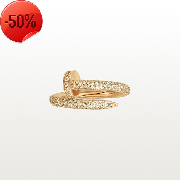 designer nail ring luxury jewelry star diamonds band rings for women titanium steel alloy gold-plated process accessories never fade not, Silver
designer nail ring luxury jewelry star diamonds band rings for women titanium steel alloy gold-plated process accessories never fade not, Silver