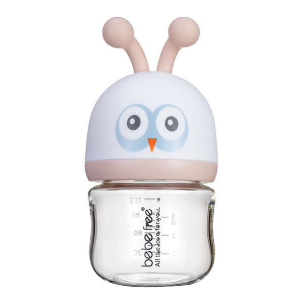 the glass milk bottle for newborn babies to prevent swelling and choking milk 
the glass milk bottle for newborn babies to prevent swelling and choking milk