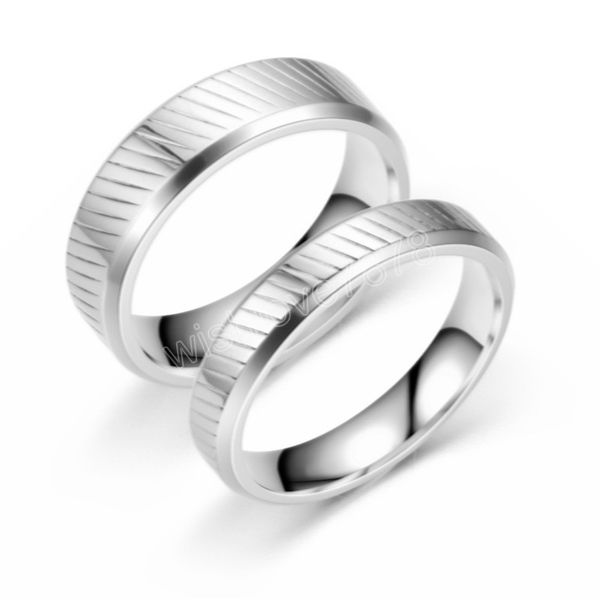 stainless steel rings line grain band ring for women men couple fine fashion jewelry gift, Silver
stainless steel rings line grain band ring for women men couple fine fashion jewelry gift, Silver