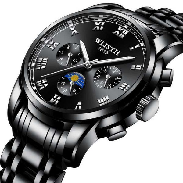 cool wlisth treny quartz mens watch with nonworking subdials luminous dial life waterproof stainless steel bracelet wrist watches, Slivery;brown
cool wlisth treny quartz mens watch with nonworking subdials luminous dial life waterproof stainless steel bracelet wrist watches, Slivery;brown