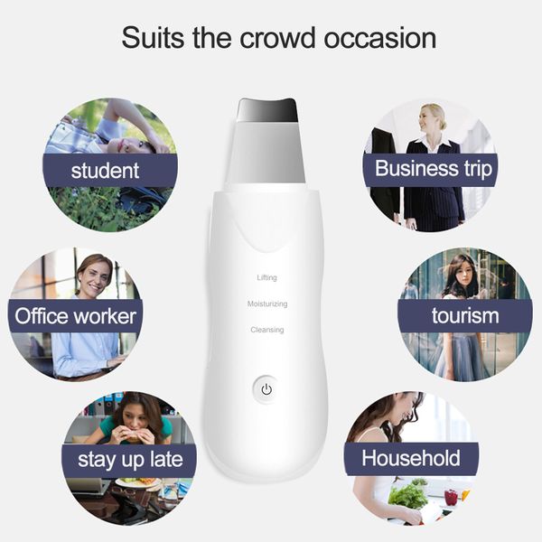 ultrasonic ion cleansing instrument massage skin scrubber peeling shovel facial pore cleaner face skin scrubber lift machinenew
ultrasonic ion cleansing instrument massage skin scrubber peeling shovel facial pore cleaner face skin scrubber lift machinenew