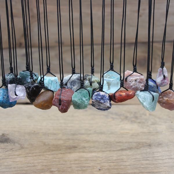 healing reiki raw stone mineral pendants necklace natural crystal fluorite rose quartzs tourmaline agates apatite women men jewelry, Silver
healing reiki raw stone mineral pendants necklace natural crystal fluorite rose quartzs tourmaline agates apatite women men jewelry, Silver