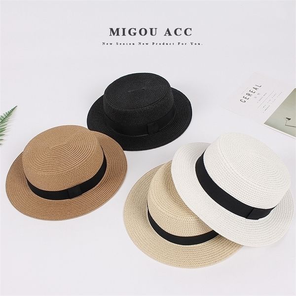 summer women men wide brim straw hat fashion chapeau paille lady sun hats panama beach hats flat chapeu feminino caps t200602, Blue;gray
summer women men wide brim straw hat fashion chapeau paille lady sun hats panama beach hats flat chapeu feminino caps t200602, Blue;gray