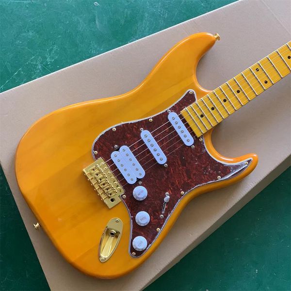 st electric guitar alder wood body wood color single double pickups small double rocker single rocker bridge guitars guitarra
st electric guitar alder wood body wood color single double pickups small double rocker single rocker bridge guitars guitarra