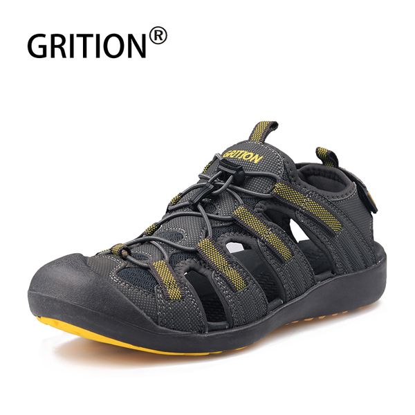 men sandals leather hiking outdoor flat non slip summer breathable sport walking trekking comfort beach shoes size 46, Black
men sandals leather hiking outdoor flat non slip summer breathable sport walking trekking comfort beach shoes size 46, Black