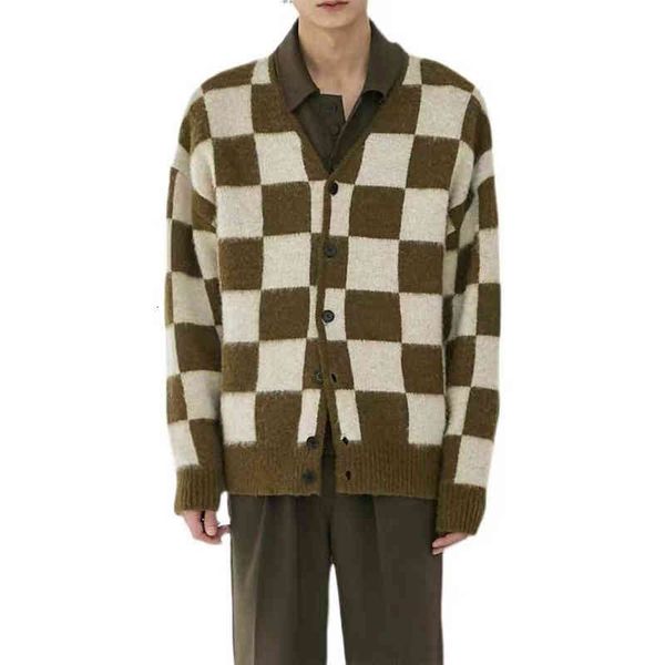 women's sweaters eoseeny green checkerboard two-sided wear sweater loose plaid wool knit cardigan jacket spring and fall women nmbd, White;black
women's sweaters eoseeny green checkerboard two-sided wear sweater loose plaid wool knit cardigan jacket spring and fall women nmbd, White;black