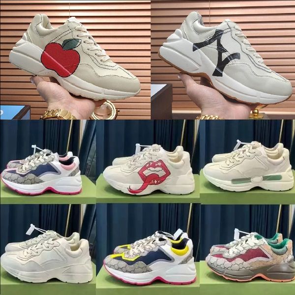 2022 designer casual shoes rhyton sneakers beige men trainers vintage luxury chaussures women casual size 35-46 6ack, Black
2022 designer casual shoes rhyton sneakers beige men trainers vintage luxury chaussures women casual size 35-46 6ack, Black