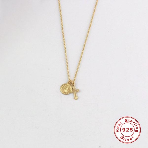 aide 100 925 silver virgin mary miraculous medal cross charm pendant necklace for women religious jewelery medallas religiosas 220722
aide 100 925 silver virgin mary miraculous medal cross charm pendant necklace for women religious jewelery medallas religiosas 220722