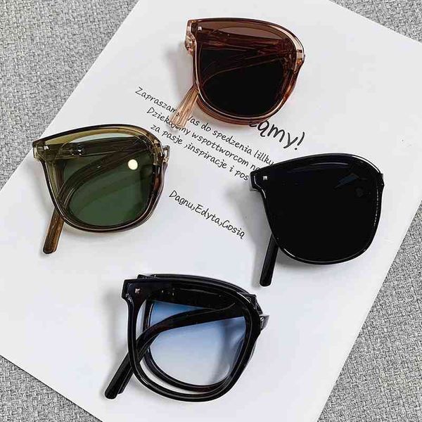 women sunglasses luxury brand designer 2022 new foldable sunglass women's driving eye protection fashion vintage sun glasses for men la, White;black
women sunglasses luxury brand designer 2022 new foldable sunglass women's driving eye protection fashion vintage sun glasses for men la, White;black
