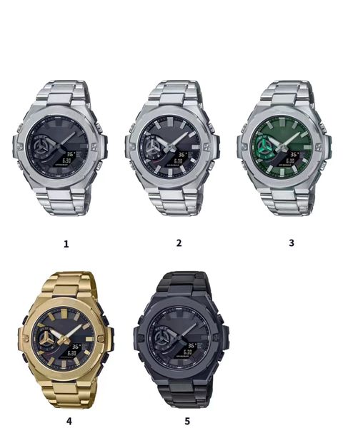 digital sports quartz b500 men's watch full function automatic hand raise light metal large dial water resistant all hands operable oak, Slivery;brown
digital sports quartz b500 men's watch full function automatic hand raise light metal large dial water resistant all hands operable oak, Slivery;brown