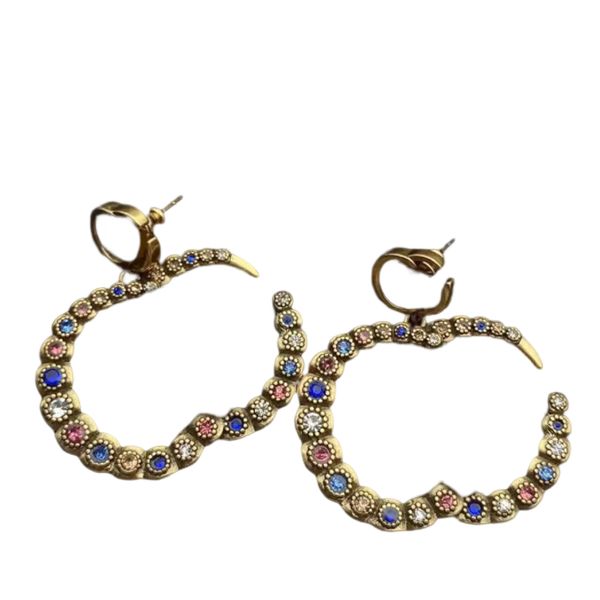fashion stud earring color diamond brass material personality hoops earrings g women wedding party designer jewelry nice, Golden;silver
fashion stud earring color diamond brass material personality hoops earrings g women wedding party designer jewelry nice, Golden;silver
