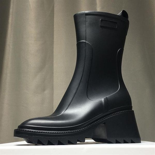 luxury designer womens half boots shoes winter chunky med heels plain square toes shoe rainboots zip women mid calf booty wear res243s, Black
luxury designer womens half boots shoes winter chunky med heels plain square toes shoe rainboots zip women mid calf booty wear res243s, Black
