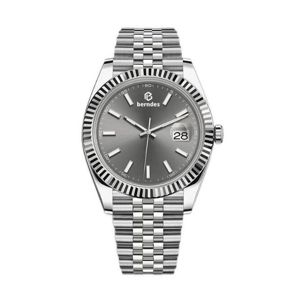 business men's watch simple and stylish fully automatic mechanical movement stable performance 316l stainless steel quality depth water, Slivery;brown
business men's watch simple and stylish fully automatic mechanical movement stable performance 316l stainless steel quality depth water, Slivery;brown