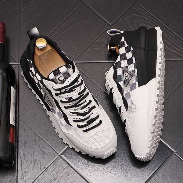 spring autumn lace-up wedding dress party shoes fashion breathable men's casual shoes outdoor sneakers round toe thick bottom driving w, Black
spring autumn lace-up wedding dress party shoes fashion breathable men's casual shoes outdoor sneakers round toe thick bottom driving w, Black