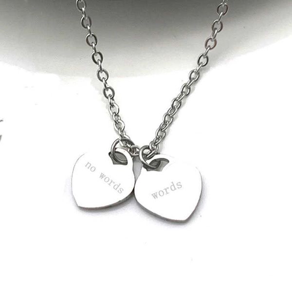 heart necklace luxury woman stainless steel blue pink green pendant jewelry valentine day christmas gifts for girlfriend wholesale, Silver
heart necklace luxury woman stainless steel blue pink green pendant jewelry valentine day christmas gifts for girlfriend wholesale, Silver