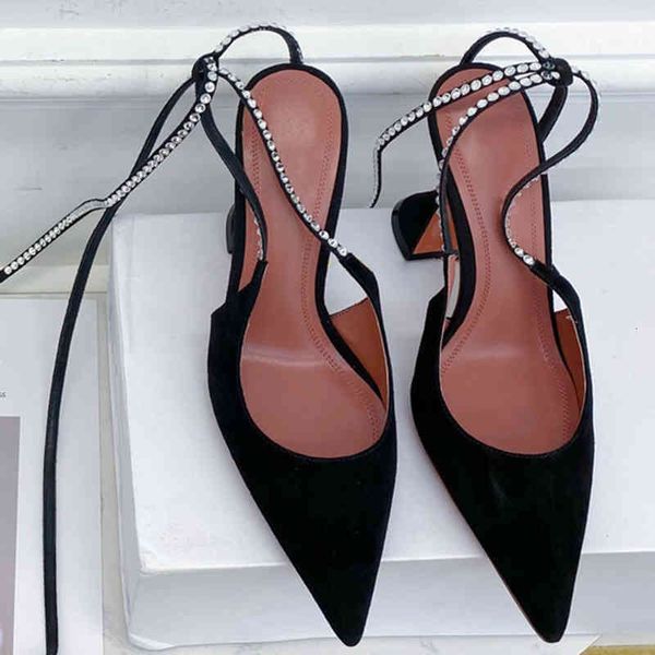 sandals bandage high-heeled shoes women's spring and summer winding cross sandals pointed wine glass heel roman women, Black
sandals bandage high-heeled shoes women's spring and summer winding cross sandals pointed wine glass heel roman women, Black