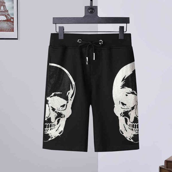 men's shorts designer beach mens crystal skull tights drawstring relaxed homme fashion clothes print letters man women summer casual ru, White;black
men's shorts designer beach mens crystal skull tights drawstring relaxed homme fashion clothes print letters man women summer casual ru, White;black