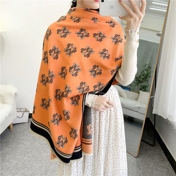 winter design pashmina cashmere scarf women warm thick blanket female elegant print floral shawls and wraps bufanda 180x65cm, Blue;gray
winter design pashmina cashmere scarf women warm thick blanket female elegant print floral shawls and wraps bufanda 180x65cm, Blue;gray