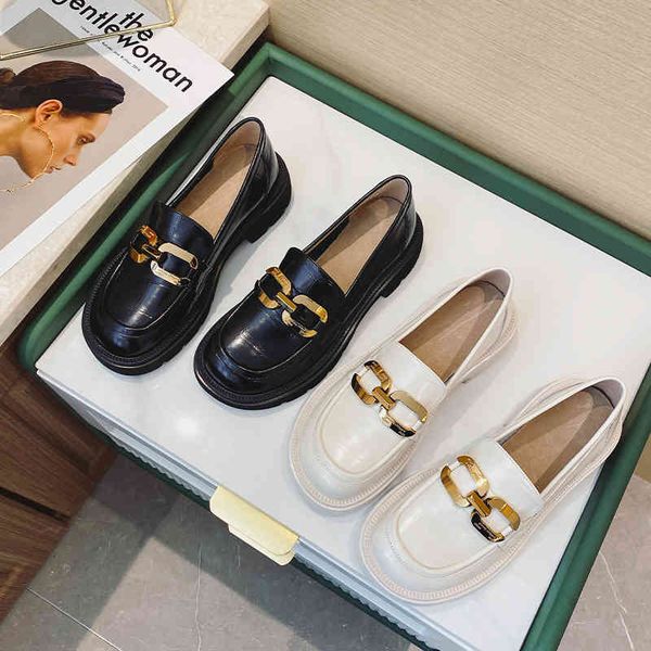 dress shoes thick soled leffer shoes women's british style first layer sheepskin horse buckle small leather deep mouth single 3fnb, Black
dress shoes thick soled leffer shoes women's british style first layer sheepskin horse buckle small leather deep mouth single 3fnb, Black