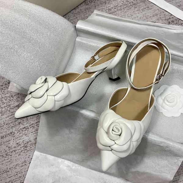 dress shoes women shoes genuine leather pumps sling med heels sandals flower designer pointed toe buckle strap, Black
dress shoes women shoes genuine leather pumps sling med heels sandals flower designer pointed toe buckle strap, Black