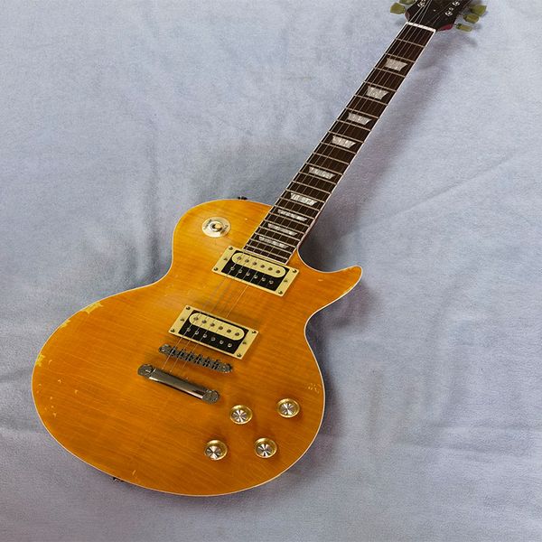 hand made old 6-string electric guitar fine workmanship good sound quality postal package customizable
hand made old 6-string electric guitar fine workmanship good sound quality postal package customizable