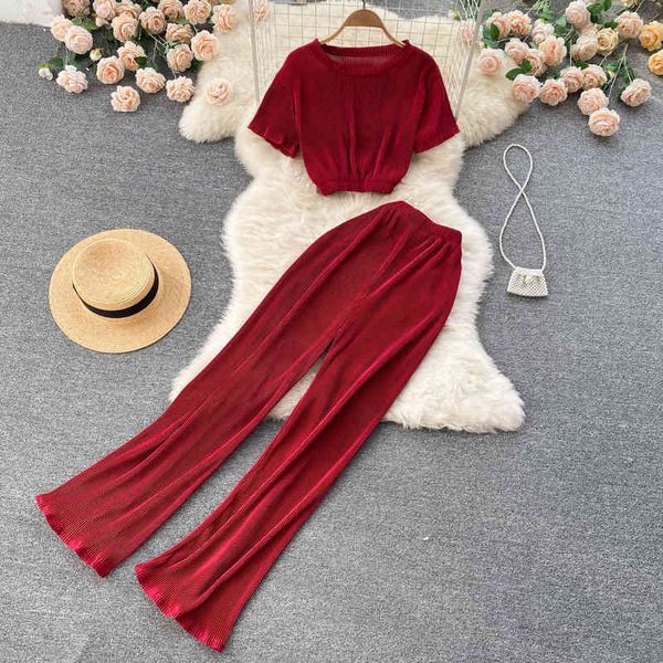 two piece dress 2022 women's summer two-piece pullover short sleeve chiffon short hanging feeling wide leg pants thin fashion suit ikck, White
two piece dress 2022 women's summer two-piece pullover short sleeve chiffon short hanging feeling wide leg pants thin fashion suit ikck, White