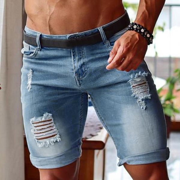 men's jeans summer men's stretch short fashion casual slim fit elastic denim shorts male brand #t2g, Blue
men's jeans summer men's stretch short fashion casual slim fit elastic denim shorts male brand #t2g, Blue